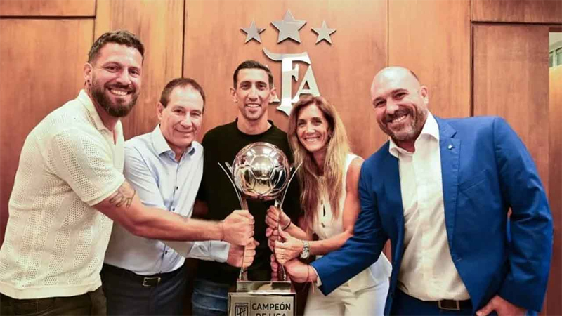 আর্জেন্টিনায় প্রথম শিরোপা জিতে ডি মারিয়ার ইতিহাস