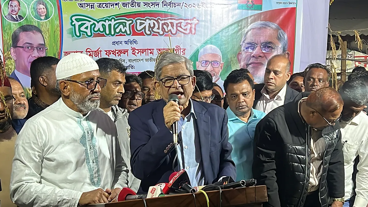 একটি দল দেশে বিশৃঙ্খলার চেষ্টা করছে : মির্জা ফখরুল