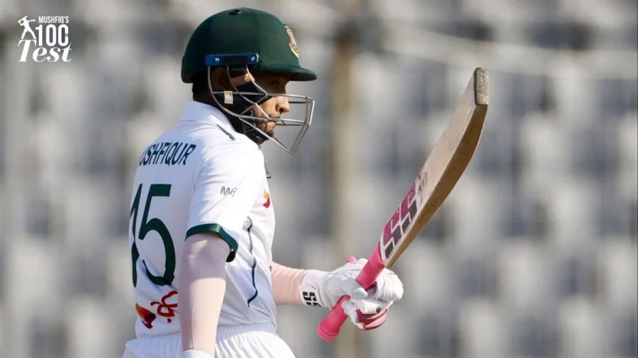 শততম টেস্টে ৯৯ রানে অপরাজিত মুশফিকুর রহিম