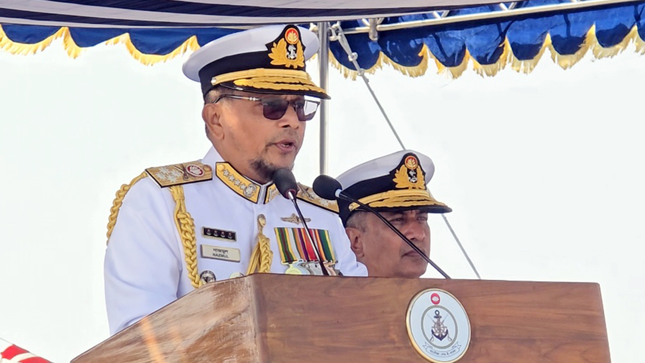 নির্বাচনে সশস্ত্র বাহিনীর ভূমিকা হবে গুরুত্বপূর্ণ : নৌবাহিনী প্রধান