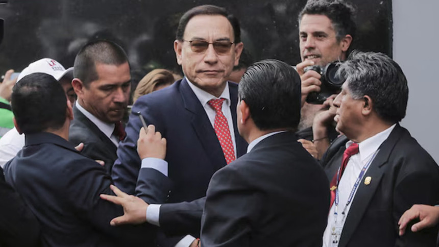 পেরুর সাবেক প্রেসিডেন্ট ভিজকারার ১৪ বছরের কারাদণ্ড