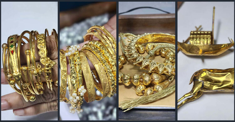 শেখ হাসিনার লকারে মিলল ৮৩২.৫ ভরি সোনা, দেশে আলোচনার ঝড়