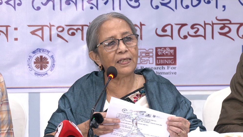 খাদ্যে স্বয়ংসম্পূর্ণতা নিশ্চিত করতে কাজ করছে সরকার: উপদেষ্টা ফরিদা আখতার