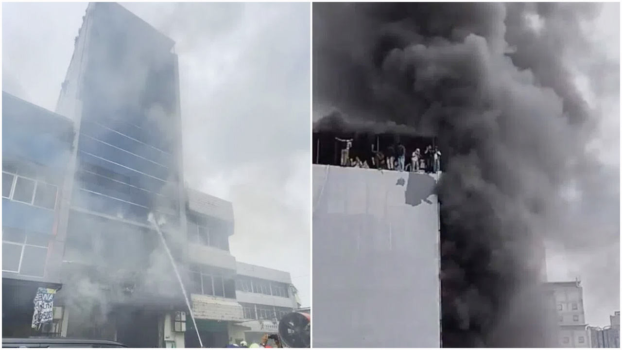 ইন্দোনেশিয়ায় বহুতল ভবনে ভয়াবহ আগুন, নিহত ২০