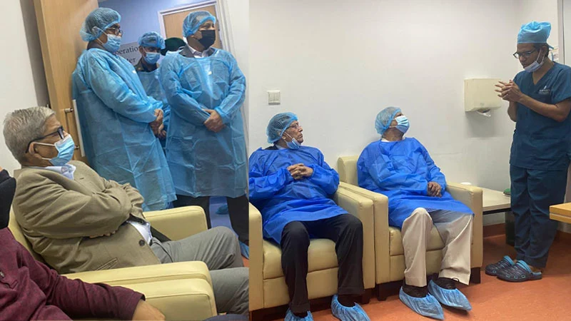 খালেদা জিয়াকে দেখতে এভারকেয়ারে প্রধান উপদেষ্টা