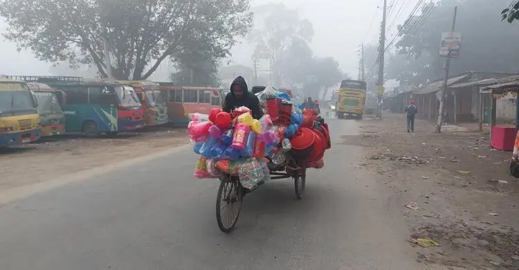 পঞ্চগড়ে হাড় কাঁপানো শীত