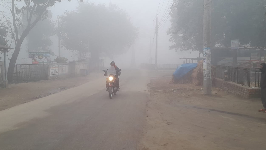 “তেঁতুলিয়ায় শৈত্যপ্রবাহ, তাপমাত্রা নেমে ৮ ডিগ্রি”