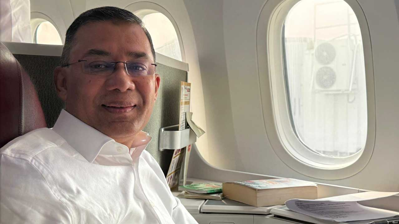 সিলেট থেকে ঢাকার উদ্দেশে তারেক রহমান