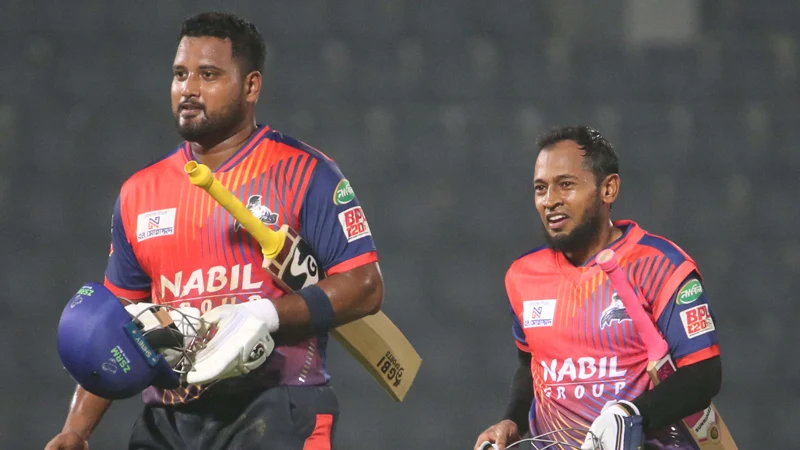 নোয়াখালীর টানা ৩ হার, বড় জয়ে শীর্ষে রাজশাহী