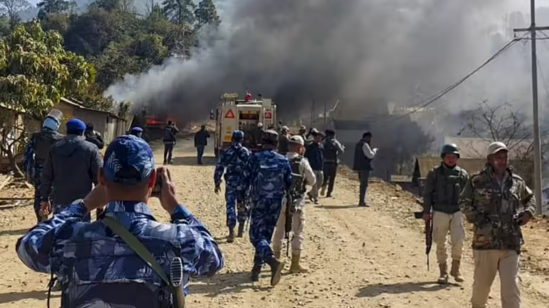 ভারতের মণিপুর ফের উত্তপ্ত, নিরাপত্তা জোরদার