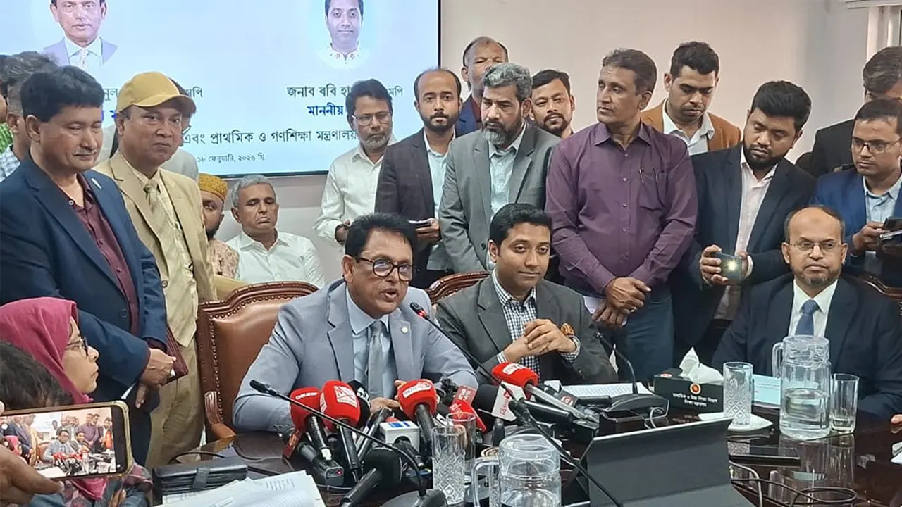 প্রশ্নফাঁস ও বেসরকারি শিক্ষকদের বেতন নিয়ে শিক্ষামন্ত্রীর নতুন বার্তা