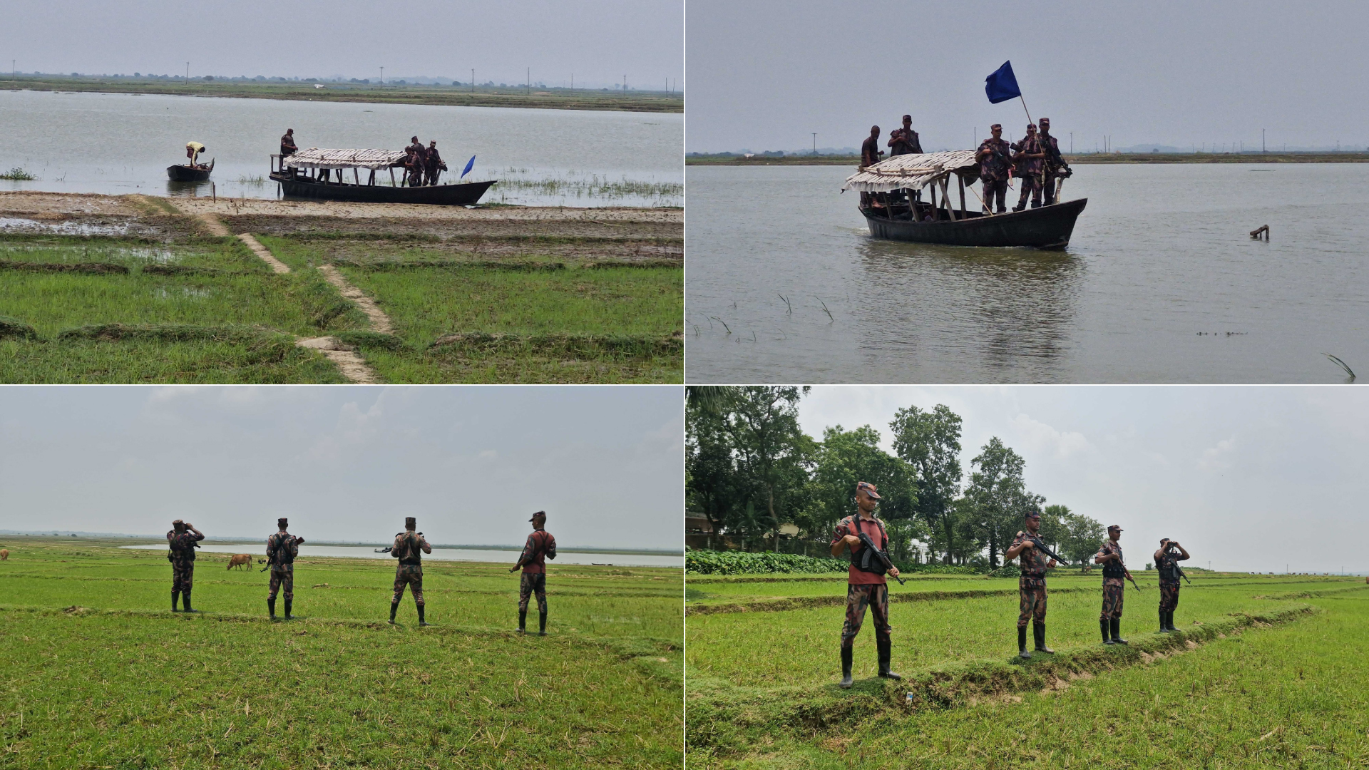 নদীপথে বারবার পুশইনের চেষ্টা বিএসএফের, স্থানীয়দের সহযোগিতায় ব্যর্থ করছে বিজিবি
