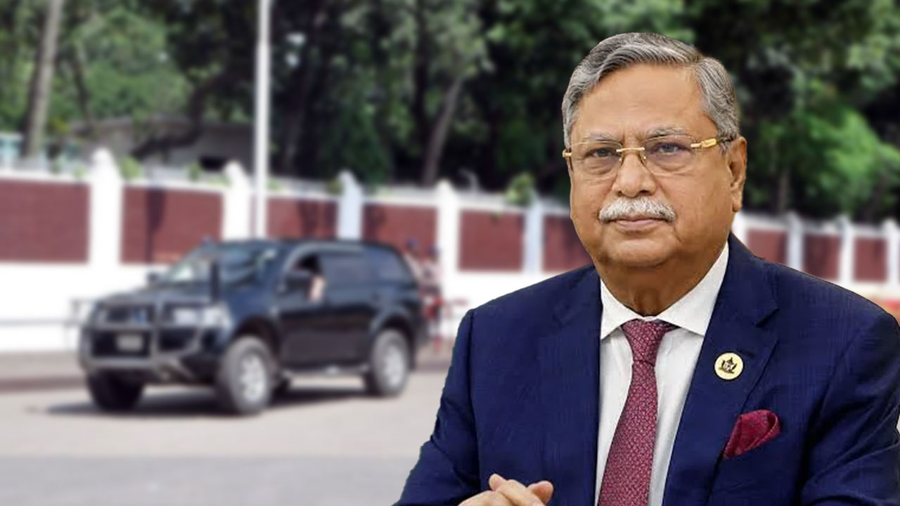 বঙ্গভবন ছাড়লেন সদ্য বিদায়ী রাষ্ট্রপতি সাহাবুদ্দিন